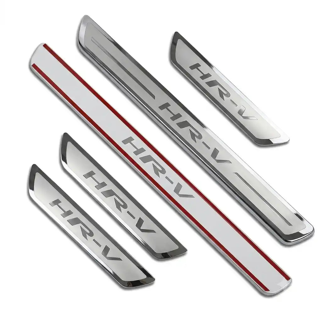 Door Sill Guards for Honda HR-V HRV Vezel 2014-2019 Stainless Steel Scuff Plates