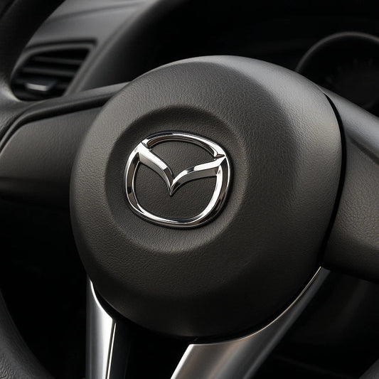 Mazda Steering Wheel Emblem | Personalise Your Mazda Interior