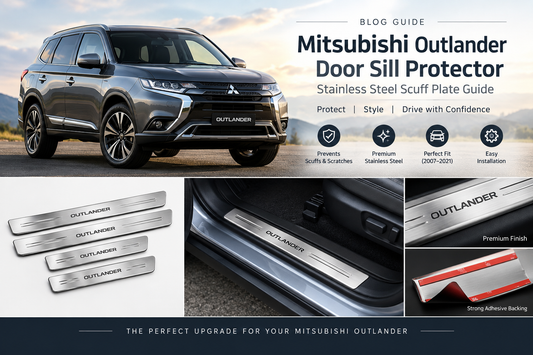 Mitsubishi Outlander scuff plate