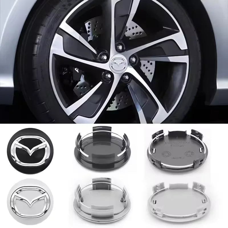 Mazda Hub Caps & Mazda Wheel Centre Caps: 56mm & 60mm Guide