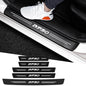 5PCS Carbon Fibre Door Sill Protector Stickers for Mazda BT-50