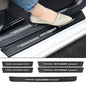 Carbon Fibre Rear Bumper Protector Sticker for Mitsubishi Outlander