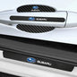 12PCS Carbon Fibre Door Sill & Handle Protector Kit for Subaru Models