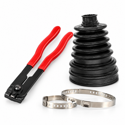 Split CV Boot Kit with Clips and Pliers – Driveshaft CV Boot Replacement Set