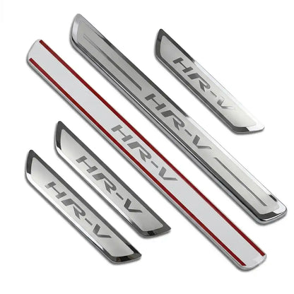 Door Sill Guards for Honda HR-V HRV Vezel 2014-2019 Stainless Steel Scuff Plates