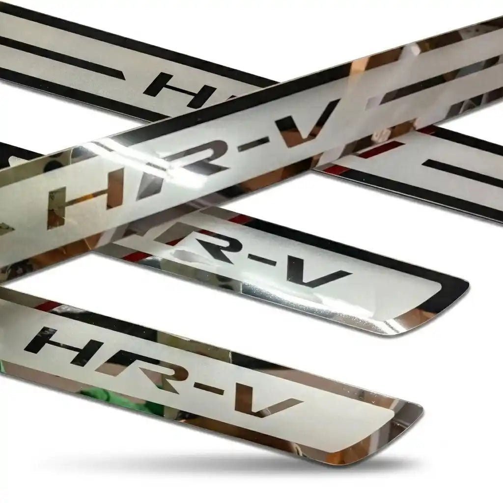 Door Sill Guards for Honda HR-V HRV Vezel 2014-2019 Stainless Steel Scuff Plates