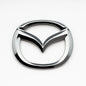 Emblem Badge Steering Wheel Center Chrome Sticker Fit Mazda 2/3/5/6 & CX‑3/CX‑5