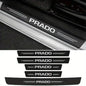 5Pcs Toyota Land Cruiser Prado Door Sill Protector – Anti-Scratch PVC Threshold Strips