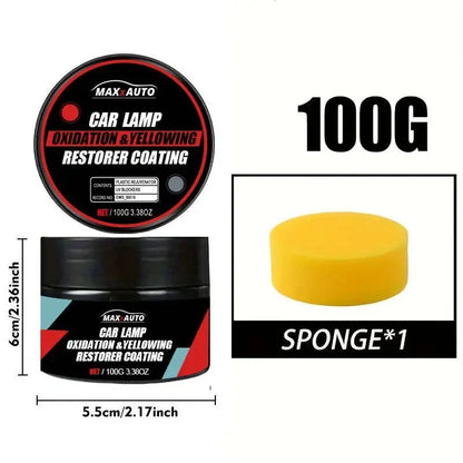 Car Headlight Restoration Polish Paste Scratch Oxidation Remover