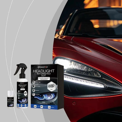 Car Headlight Restoration Liquid Polish UV Protection Lens Repair