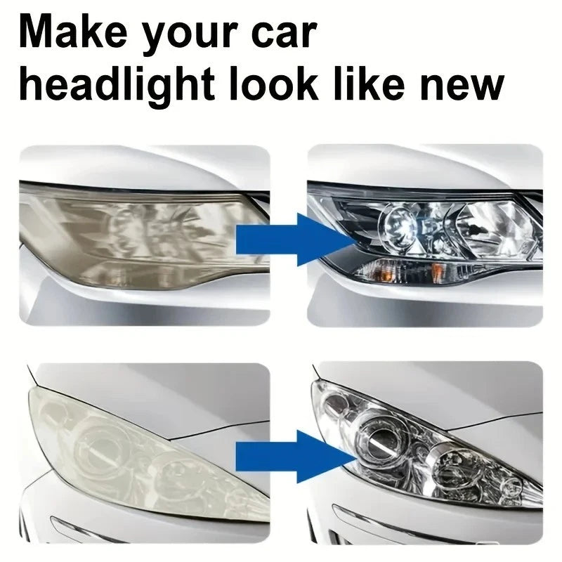 Car Headlight Restoration Polish Paste Scratch Oxidation Remover