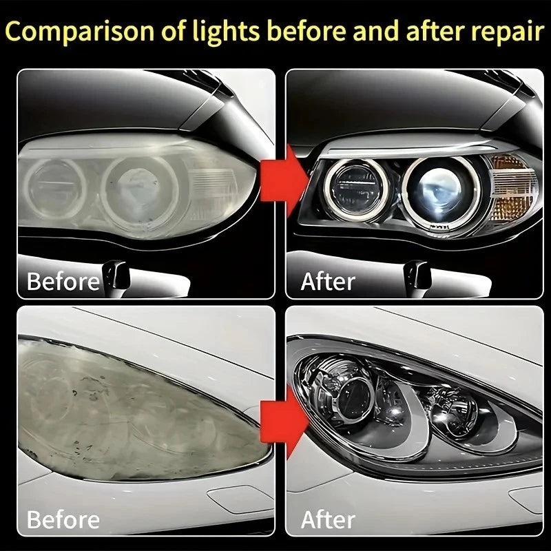 Car Headlight Restoration Polish Paste Scratch Oxidation Remover