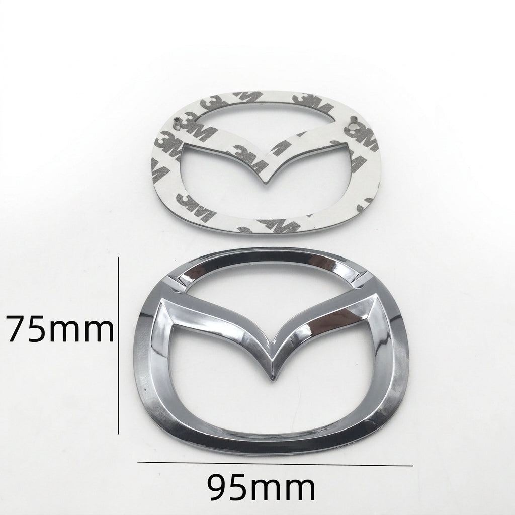 Mazda Emblem Badge Sticker PVC Front Rear Steering Wheel Decal 3D 1PC