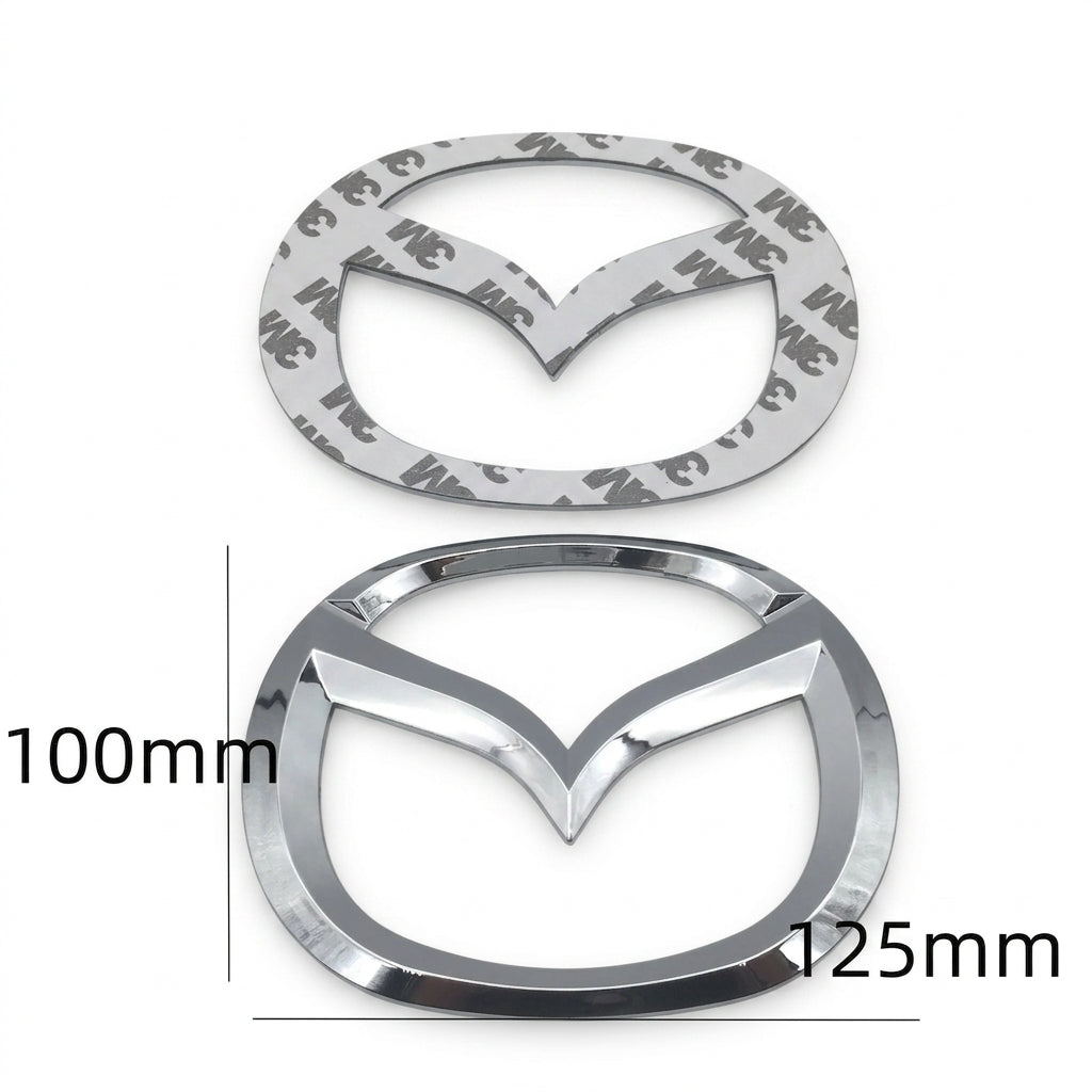 Mazda Emblem Badge Sticker PVC Front Rear Steering Wheel Decal 3D 1PC