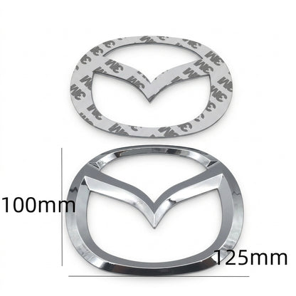 Mazda Emblem Badge Sticker PVC Front Rear Steering Wheel Decal 3D 1PC