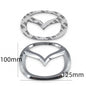 Mazda Emblem Badge Sticker PVC Front Rear Steering Wheel Decal 3D 1PC