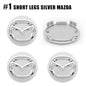 4pcs Mazda Wheel Centre Hub Caps 56/60mm Rim Covers for 2 3 5 6 CX-3 CX-5