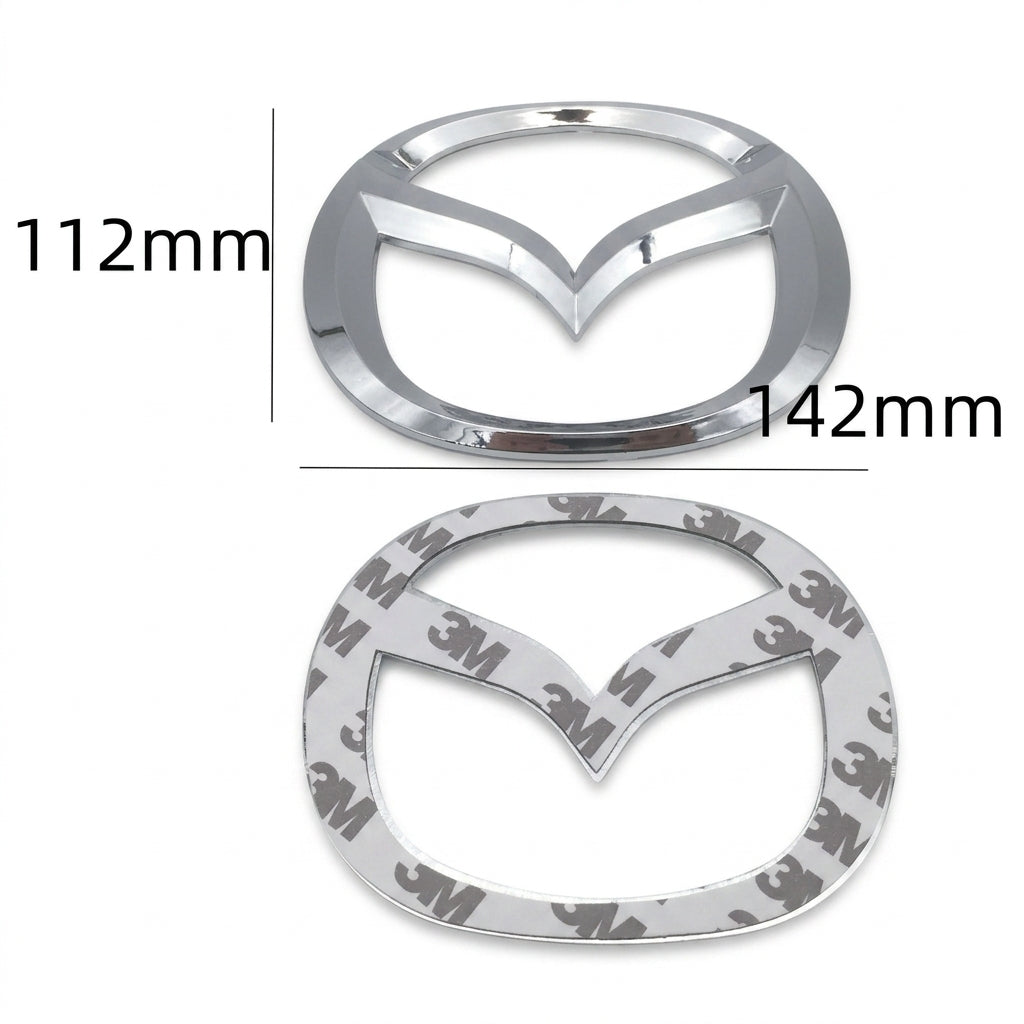 Mazda Emblem Badge Sticker PVC Front Rear Steering Wheel Decal 3D 1PC