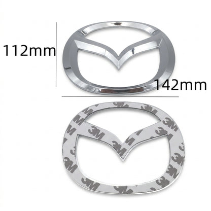 Mazda Emblem Badge Sticker PVC Front Rear Steering Wheel Decal 3D 1PC