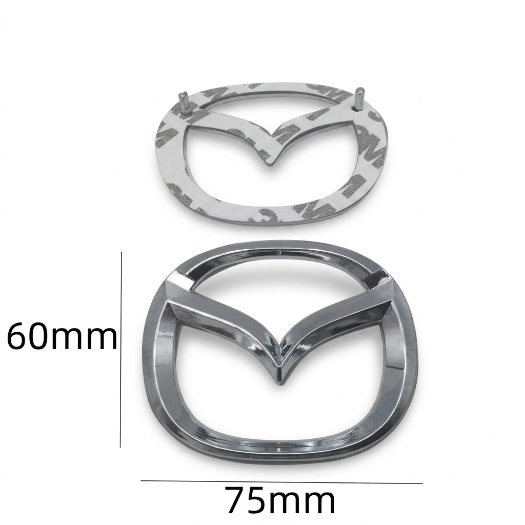 Mazda Emblem Badge Sticker PVC Front Rear Steering Wheel Decal 3D 1PC
