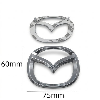 Mazda Emblem Badge Sticker PVC Front Rear Steering Wheel Decal 3D 1PC