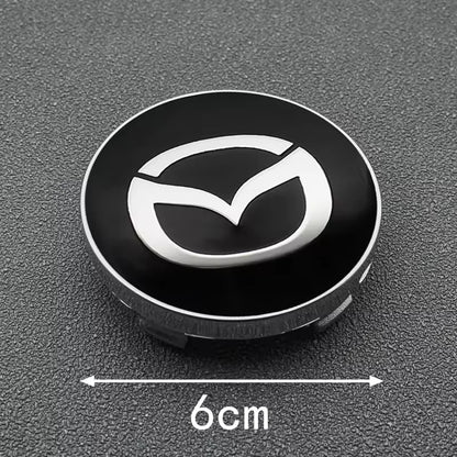 4pcs Mazda Wheel Centre Hub Caps 56/60mm Rim Covers for 2 3 5 6 CX-3 CX-5