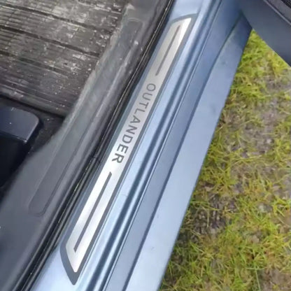 Mitsubishi Outlander 2007-2021 Stainless Steel Door Sill Scuff Plate
