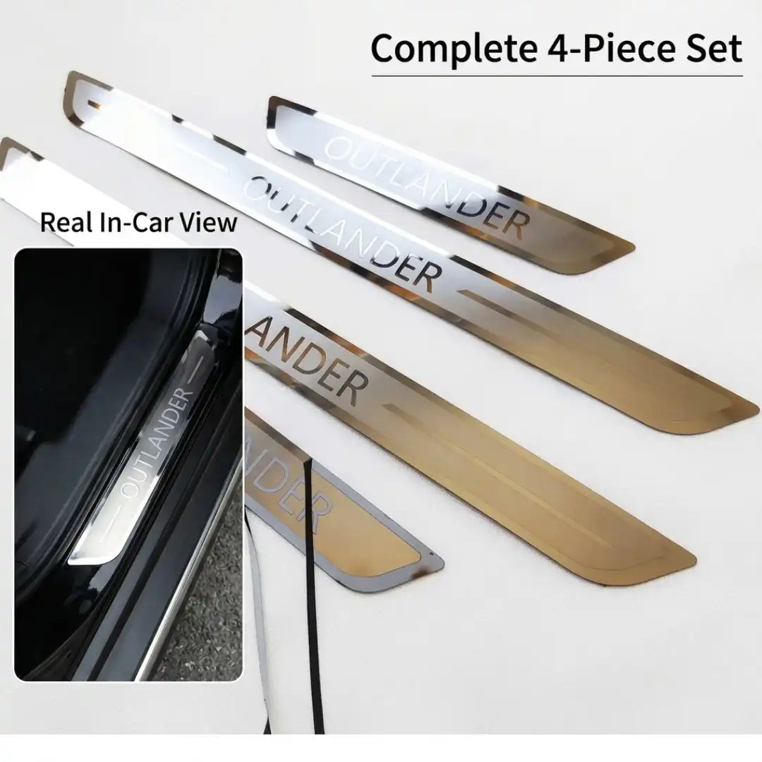 Mitsubishi Outlander 2007-2021 Stainless Steel Door Sill Scuff Plate