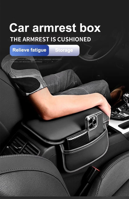 Car Center Console Pad Cover for Mazda 3 6 CX-3 CX-5 CX-8 MX-5 BT-50 Atenzas