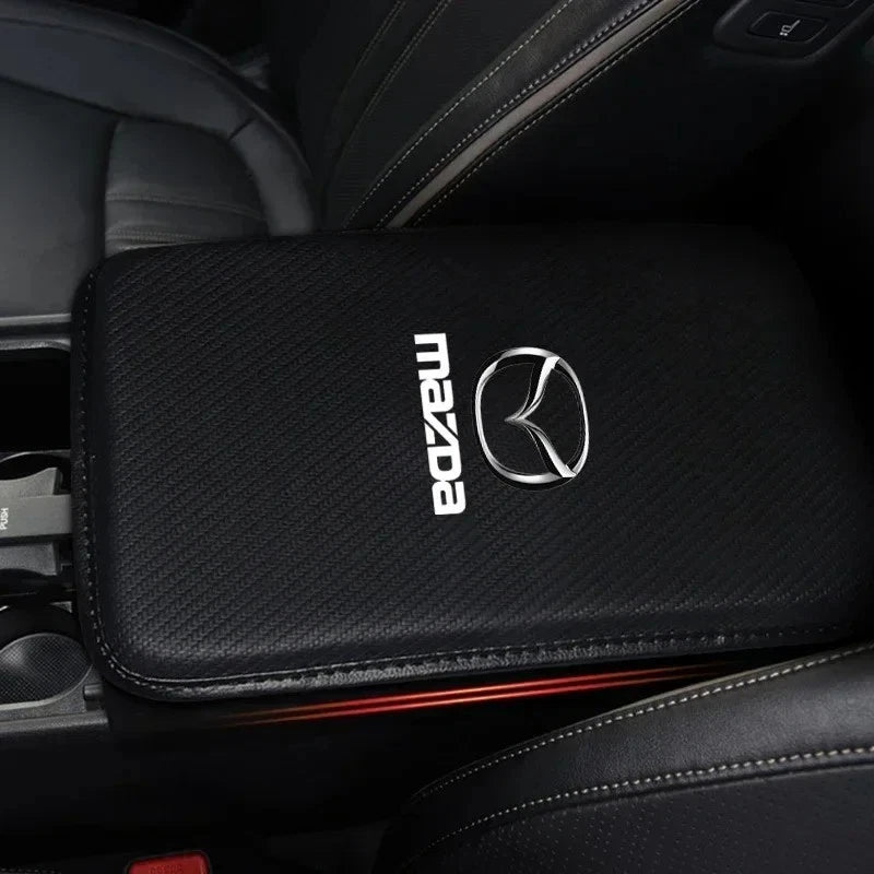 Mazda Car Armrest Cushion Cover Pad for 3 6 CX-3 CX-5 CX-8 CX-9 MX-5